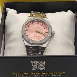 Invicta Celestial Women's Pink Dial Watch